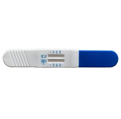 Prova fluida orale Kit At Home della droga orale della saliva di 6 pannelli