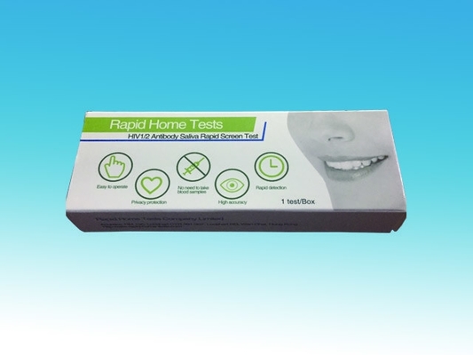 Accuratezza rapida di plastica di Kit Home Use 99% del test HIV