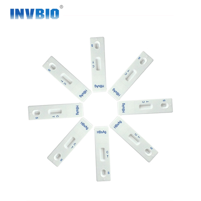Test rapido diagnostico medico Cassetta Hbsag Hcv Hiv Sifilide Virus dell'epatite B