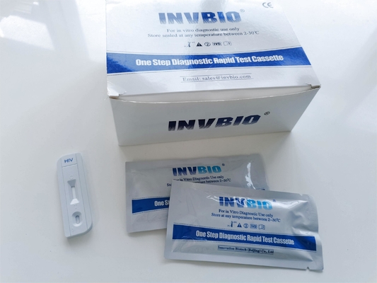 Intero sangue di anti del Hiv 1/2 della malattia infettiva tempestiva della prova dei corredi IVD di dosagggio immunologico rilevazione del Hiv