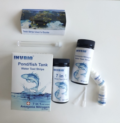L'ammoniaca delle strisce test dell'acqua dell'acquario del FSC Invbio nitra la prova del cavo del carro armato di pesce