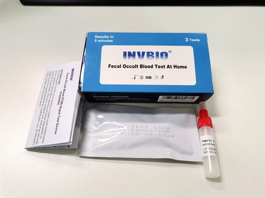 Fobt immunologico umano Kit Fecal Occult Blood Test a casa