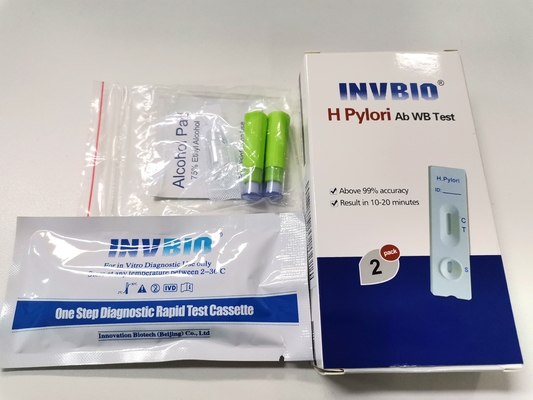 Carta rapida delle feci dei corredi della prova della malattia infettiva pilori AG di H con CE
