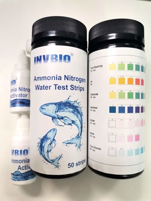 strisce test dell'acqua dello stagno 7in1 rapide e stagno e stazione termale accurati