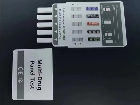 Prova di droga accurata della carta della immersione dell'urina di 10 pannelli a casa e nelle prove di laboratorio