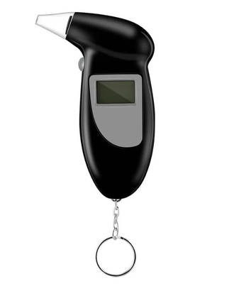 Catena chiave del Breathalyzer dell'alcool di Digital Bactrack del volante della polizia con l'accumulatore alcalino
