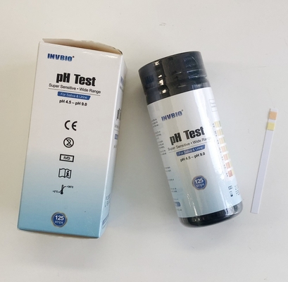 4.5 a 9.0 Acidità e alcalinità Saliva Ph Test Strip Uso domestico