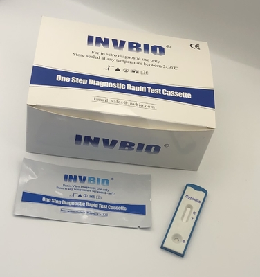 Test diagnostico rapido Kit Std Syphilis Screening Test di Vdrl con il sacchetto sigillato