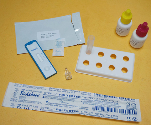 Prova rapida streptococcica Kit Antigen Diagnostic dello streptococco di Pneumoniae