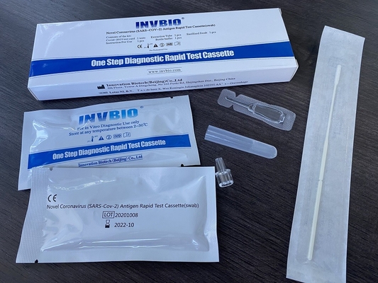 99% di accuratezza Kit di test per l'antigene Covid Risposta rapida per i professionisti sanitari in viaggio