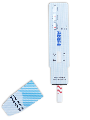 Test anti-droga rapido in un passo sulla saliva con certificato CE