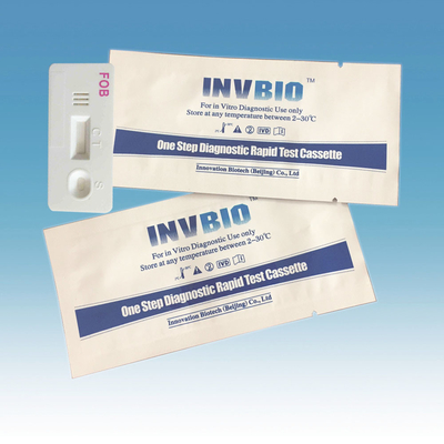 Diagnosi medica Fob Rapid Test Card Sangue nascosto fecale Accuratezza 99%