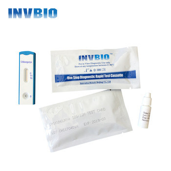 Prova rapida Kit Card di Chikungunya dell'anticorpo di IgG IgM del plasma del siero