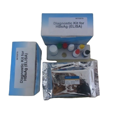 Uso diagnostico di Hbsag Elisa Kit Qualitative Enzyme Immunoassay Human di ricerca