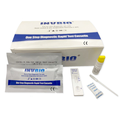 Prova colloidale Kit Home Use dell'anticorpo di Covid 19 ab IgG IgM dell'oro