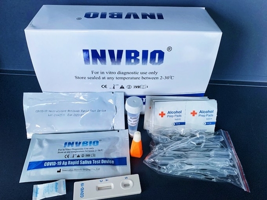 rilevazione veloce Kit Colloidal Gold Self Test 15min dell'anticorpo 2019-NCoV