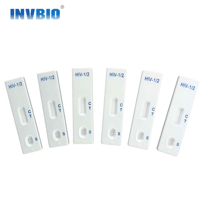 Hiv Serum One Step Test rapido Ivd Card con confezione OEM