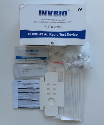 Prova Kit Rapid Response For Travel dell'antigene di Covid dei professionisti di sanità