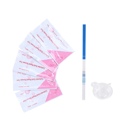 Accuratezza della striscia 99% del test di gravidanza dell'urina della FDA di Hcg