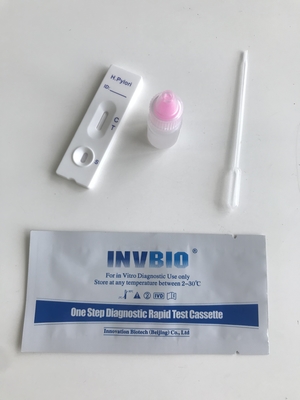 Intera striscia rapida della prova ab della cassetta dei pilori del siero del sangue H del CE