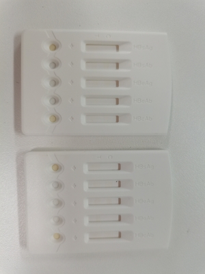 Corredi rapidi Hbv 5 della prova della malattia infettiva del virus dell'epatite B in 1 sistema diagnostico combinato del pannello