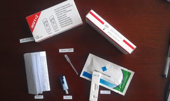 Sistema diagnostico rapido di auto di accuratezza di alto di specificità del test HIV punto sicuro domestico del dispositivo uno