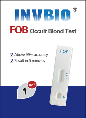 Invbio One Option Fobt Test Fecale Occulto Sangue nascosto nelle feci