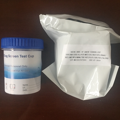 La prova di droga di Doa foggia a coppa il pannello 14 + 6 tazze istantanee/scatola della casa 25 delle strisce test di adulterazione
