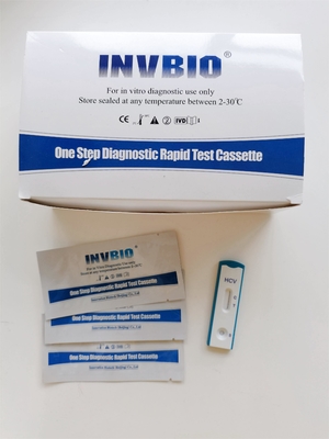 Oro colloidale della malattia infettiva del CE della prova dei corredi di HCV dell'anticorpo rapido contrassegnato di epatite virale C