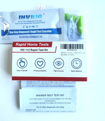 I corredi rapidi di una di punto dell'intero sangue prova del Hiv 20 pezzi del Ce hanno approvato