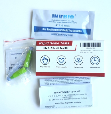 Hiv rapido Kit In Whole Blood/siero/plasma della prova di marcatura CE