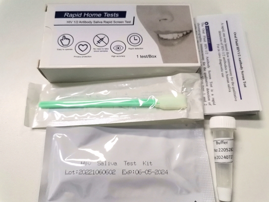 Sensibilità rapida di Kit At Home 99,28% del test HIV della saliva