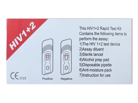 40pcs test diagnostico rapido AIDS del Hiv e di Kit For Ag Ab Syphilis