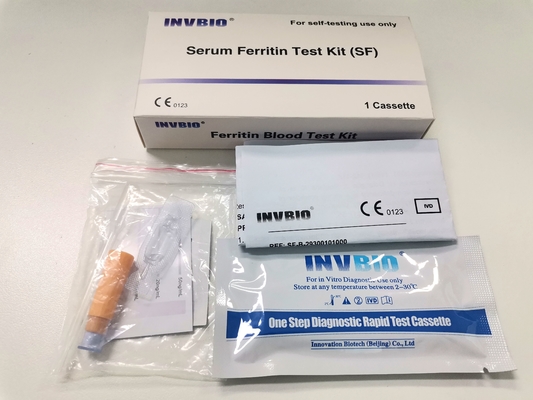 Analisi del sangue quantitativa rapida della ferritina con CE a casa