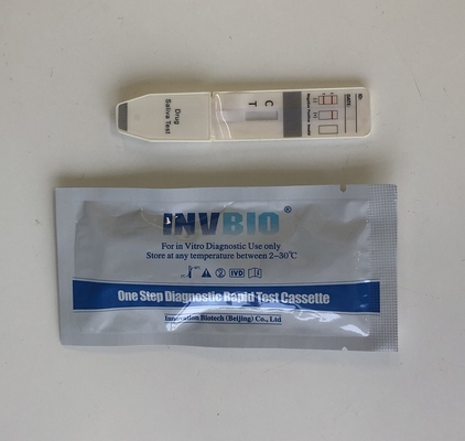 Prova di selezione fluida orale della prova rapida della saliva della CULLA di Cotinine con accuratezza di 99%