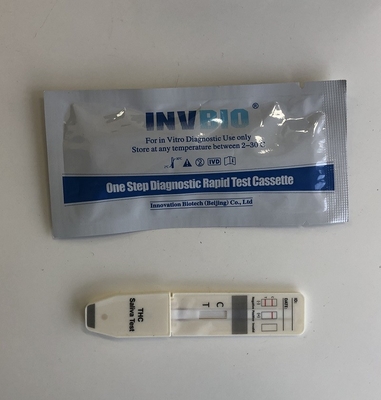 Dispositivo per il test rapido della marijuana/cannabis Thc con 25 Ng/ml Ce approvato