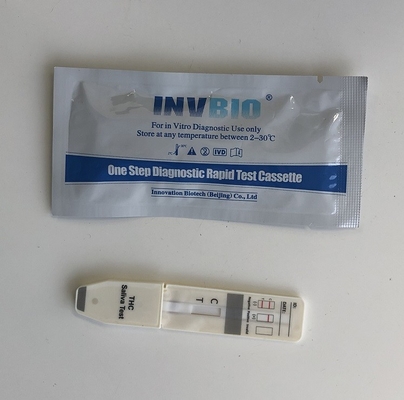Dispositivo per il test rapido della marijuana/cannabis Thc con 25 Ng/ml Ce approvato