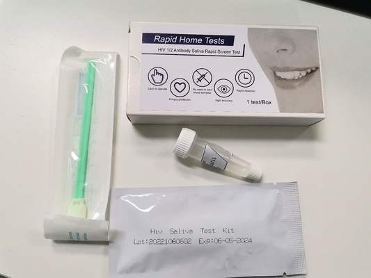 Tipo di tipo 1 del Hiv - prova rapida Kit With FSC della saliva 2