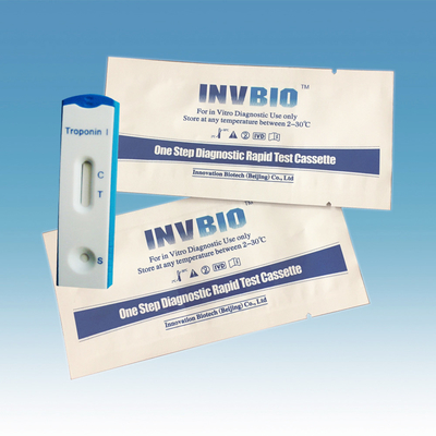 troponina cardiaca di MI Ctni di infarto miocardico 1.0ng/Ml io prova rapida Kit Invbio