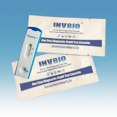 troponina cardiaca di MI Ctni di infarto miocardico 1.0ng/Ml io prova rapida Kit Invbio