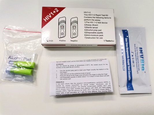 Kit di test rapidi per l'HIV a casa per uso domestico