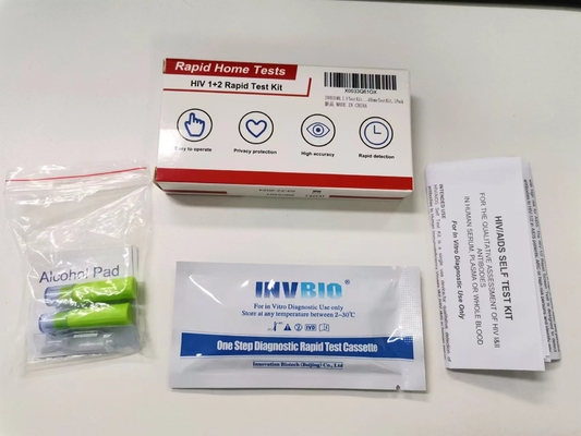 Una HIV-1 di punto e 2 prova autodiagnostici Kit Convenient Whole Blood