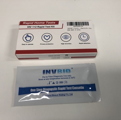 La puntura rapida del dito determina l'analisi del sangue rapida del Hiv di Std Kit Ce Iso Certificate