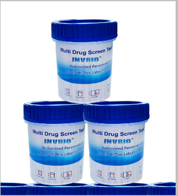 Multi prova di droga di FDA per il corredo privato della tazza della prova di droga della saliva di 12 pannelli di 12 droghe differenti