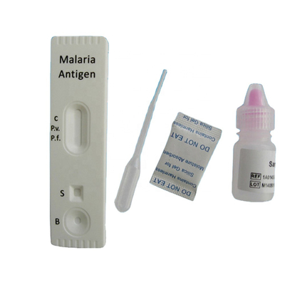 Sangue rapido di Kit Malaria Rdt Antibodies Pv/PF del test diagnostico di malattia tropicale