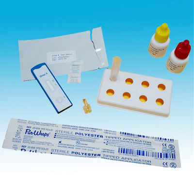 corredo rapido della prova dello streptococco 25pcs/Box, accuratezza rapida della prova 99% della gola di streptococco