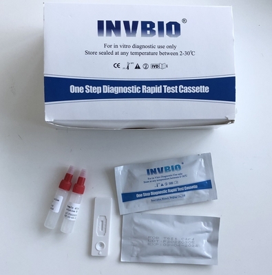 Sangue nascosto occulto fecale della prova di Fobt di opzione di diagnosi precoce una in feci