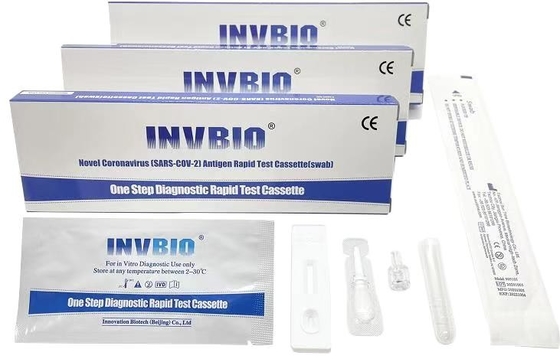 Autoverifica della prova del tampone dell'antigene del coronavirus del Fsc Rtk del Ce