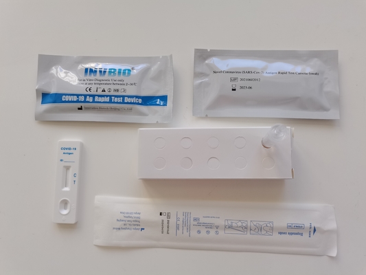 prova rapida Kit With Germany Bfarm di 1pcs/Box Invbio a casa Covid