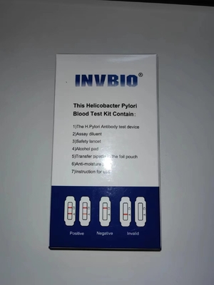 Ag Feces H Pylori Card Test Ce Rilevazione rapida